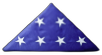 Folds of Honor folded flag emblem